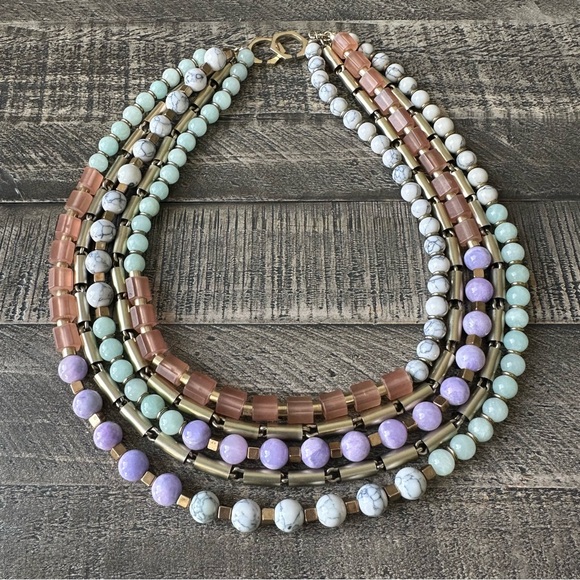 Anthropologie Beaded Necklace - Picture 3 of 6